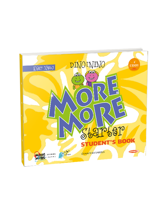 1. Sınıf More&More English Dino&Nino Student’s Book, Dino&Nino Activity Book