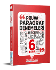 Pruva Akademi 6. Sınıf Paragraf Denemeleri
