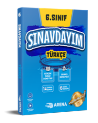 Arena Eğitim Yayınları 6. Sınıf Sınavdayım Türkçe