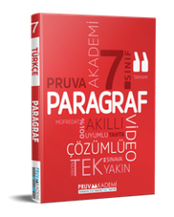 Pruva Akademi 7. Sınıf Paragraf Soru Bankası