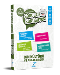 Pruva Akademi 7. Sınıf Sorular Konuşuyor Din Kültürü ve Ahlak Bilgisi