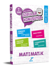 Pruva Akademi 7. Sınıf Sorular Konuşuyor Matematik