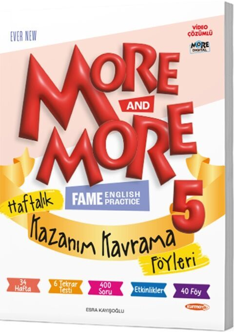 MORE HAFTALIK KAZANIM FÖYLERİ