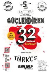 5. Sınıf 32 Haftalık Türkçe Güçlendiren Kazanım Denemeleri