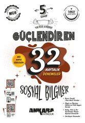 5. Sınıf 32 Haftalık Sosyal Bilgiler Güçlendiren Denemeleri