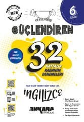 6. Sınıf 32 Haftalık İngilizce Güçlendiren Kazanım Denemeleri