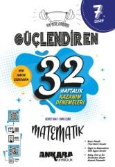 7. Sınıf 32 Haftalık Matematik Güçlendiren Kazanım Denemeleri