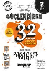 7. Sınıf 32 Haftalık Paragraf Güçlendiren Kazanım Denemeleri