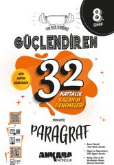 8. Sınıf 32 Haftalık Paragraf Güçlendiren Kazanım Denemeleri