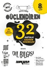 8. Sınıf 32 Haftalık Dil Bilgisi Güçlendiren Kazanım Denemeleri