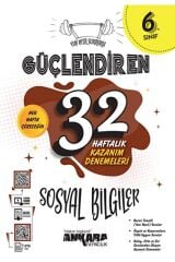 Sosyal Bilgiler Güçlendiren 32 Haftalık Deneme