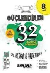 Din Kültürü ve Ahlak Bilgisi 32 Haftalık Kazanım Denemeleri