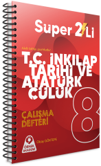 T.C İnkılap Tarihi Süper İkili (Çalışma Defteri, Soru Bankası)