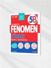 5. Sınıf Türkçe Fenomen Soru Bankası 5B - Görsel Okuma ve Sözel Mantık Soruları (Fenomen Yayınları)