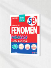 5. Sınıf Paragraf Fenomen Soru Bankası 5B - Görsel Okuma ve Sözel Mantık Soruları (Fenomen Yayınları)