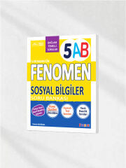 5. Sınıf Sosyal Bilgiler Fenomen Soru Bankası 5AB - Konu Özetli, Etkinlikli ve Yazılıya Hazırlık (Fenomen Yayınları)
