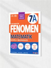 7. Sınıf Matematik Fenomen Soru Bankası 7A - Bağlam Temelli ve Yeni Nesil Sorular (Fenomen Yayınları)