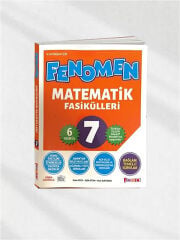 7. Sınıf Matematik Fenomen Fasikülleri (6 Fasikül) - Konu Özetli, Açık Uçlu ve Bağlam Temelli Sorular (Fenomen Yayınları)