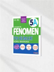 Fenomen Yayınları 5. Sınıf 5A Fen Bilimleri Soru Bankası - Bağlam Temelli & Yeni Nesil Sorular (Türkiye Yüzyılı Maarif Modeli)