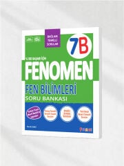 Fenomen Yayınları 7. Sınıf 7B Fen Bilimleri Soru Bankası - Bağlam & Deney Temelli Sorular (Türkiye Yüzyılı Maarif Modeli)