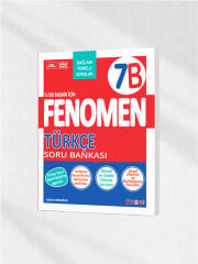 Fenomen Yayınları 7. Sınıf 7B Türkçe Soru Bankası - Sözel Mantık & Grafik Okuma Soruları (Türkiye Yüzyılı Maarif Modeli)