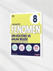 Fenomen Yayınları 8. Sınıf Din Kültürü ve Ahlak Bilgisi Soru Bankası - Konu Özetli, Gerçek Yaşam Soruları & LGS Hazırlık
