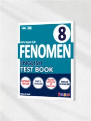 Fenomen Yayınları 8. Sınıf İngilizce English Test Book - Kelime Listeleri, Ünite Testleri & LGS Hazırlık