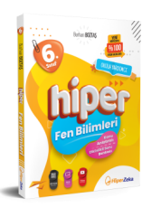 Hiper Zeka Yayınları 6. Sınıf Hiper Fen Bilimleri Konu Anlatımlı Etkinlikli Soru Bankası - %100 Yeni Müfredata Uygun