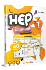 Hiper Zeka Yayınları 7. Sınıf HEP Fen Bilimleri 40 Haftalık Deneme - Okula Yardımcı & Sınavlara Hazırlık