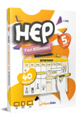 Hiper Zeka Yayınları 5. Sınıf HEP Fen Bilimleri 40 Haftalık Deneme - Okula Yardımcı & Sınavlara Hazırlık