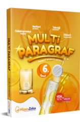 Hiper Zeka Yayınları 6. Sınıf Multi Paragraf Soru Bankası - Okula Yardımcı & Yeni Nesil Sorular