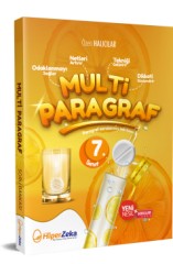 Hiper Zeka Yayınları 7. Sınıf Multi Paragraf Soru Bankası - Okula Yardımcı & Yeni Nesil Sorular