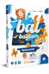Hiper Zeka Yayınları 6. Sınıf Bal Bağlam Matematik Soru Bankası - Yeni Müfredat %100 Uyumlu