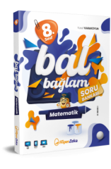 Hiper Zeka Yayınları 8. Sınıf Bal Bağlam Matematik Soru Bankası - LGS Hazırlık & Yeni Müfredat Uyumlu