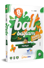 Hiper Zeka Yayınları 8. Sınıf Bal Bağlam Türkçe Soru Bankası - LGS Hazırlık & Yeni Müfredat Uyumlu