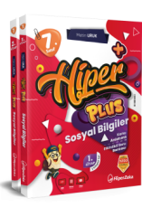 Hiper Zeka Yayınları 7. Sınıf Hiper Plus Sosyal Bilgiler Konu Anlatımlı Etkinlikli Soru Bankası (2 Kitap Set) - Yeni Müfredat %100 Uyumlu