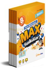 Hiper Zeka Yayınları 8. Sınıf MAX Fen Bilimleri Fasiküller - Yeni Müfredat %100 Uyumlu