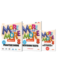 More and More Yayınları 8. Sınıf Fame English Practice 3'lü Set (Practice Book, Revision Tests, Dictionary) - LGS Hazırlık & Video Çözümlü