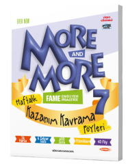 More and More Yayınları 7. Sınıf Fame English Practice Haftalık Kazanım Kavrama Föyleri - Okula Yardımcı & Video Çözümlü