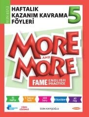 More and More Yayınları 5. Sınıf Fame English Practice Haftalık Kazanım Kavrama Föyleri - Okula Yardımcı & Video Çözümlü