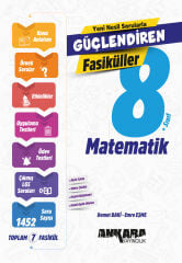 Ankara Yayıncılık 8. Sınıf Matematik Güçlendiren Fasiküller - Konu Anlatımlı & 1452 Soru Bankası