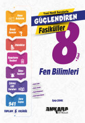 Ankara Yayıncılık 8. Sınıf Fen Bilimleri Güçlendiren Fasiküller - Konu Anlatımlı & 941 Soru Bankası