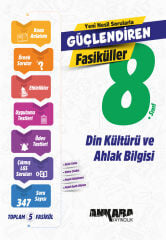 Ankara Yayıncılık 8. Sınıf Din Kültürü ve Ahlak Bilgisi Güçlendiren Fasiküller - Konu Anlatımlı & 347 Soru Bankası