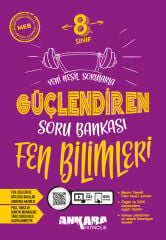 Ankara Yayıncılık 8. Sınıf Fen Bilimleri Güçlendiren Soru Bankası - Yeni Nesil Sorularla & Video Çözümlü
