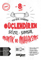 Ankara Yayıncılık 8. Sınıf Sözel - Sayısal Mantık ve Muhakeme Güçlendiren Soru Bankası - Yeni Nesil Sorularla & Çözümlü