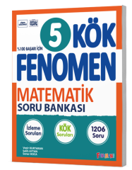 5. Sınıf Fenomen Kök Matematik Soru Bankası – Vezir Kurtaran, Salih Aytan, Soner Koca