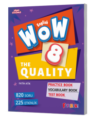 Fenomen Yayınları English Wow 8. Sınıf The Quality Soru Bankası – Fatih Atik