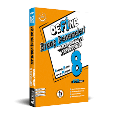 Define Yayınları 8. Sınıf T.C. İnkılap Tarihi ve Atatürkçülük Branş Denemeleri
