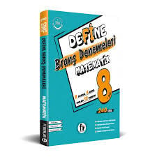Define Yayınları 8. Sınıf Matematik Branş Denemeleri