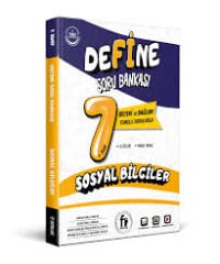 Define Yayınları 7. Sınıf Sosyal Bilgiler Soru Bankası